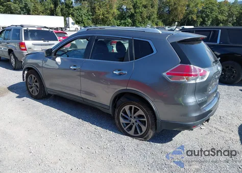 2016 Nissan Rogue Sl from USA, damaged, VIN KNMAT2MT8GP723074